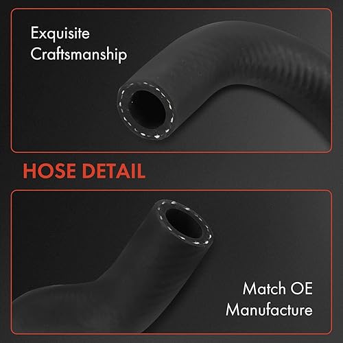 Miniatura 5 de A-Premium Depósito de dirección asistidamanguera de línea de succión compatible con Honda Civic 2001 2002 2003 2004 2005, 1.7L, depósito a bomba