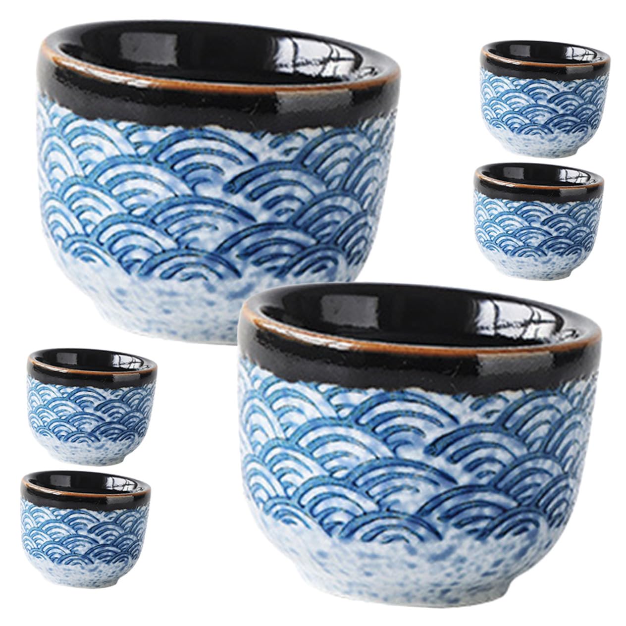 Tasses à thé japonaises en céramique Homoyoyo : l'élégance du design rétro