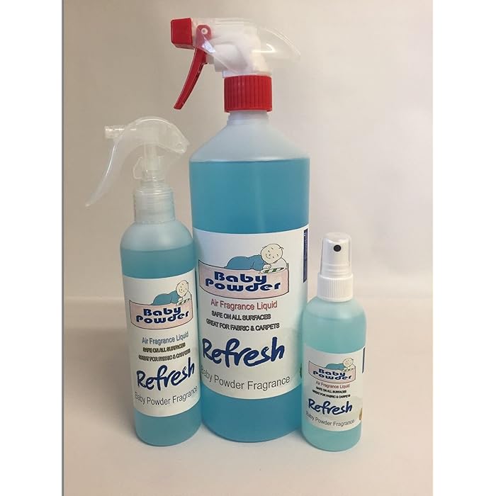 Buy AIR FRESHENER 3 Pack 1L, 250ml & 125ml Atomizer Baby Powder