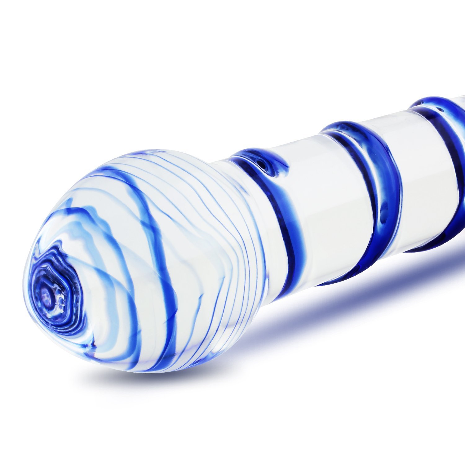 4OUR Vibrador de cristal unisex,Para Masaje vaginal y anal ...