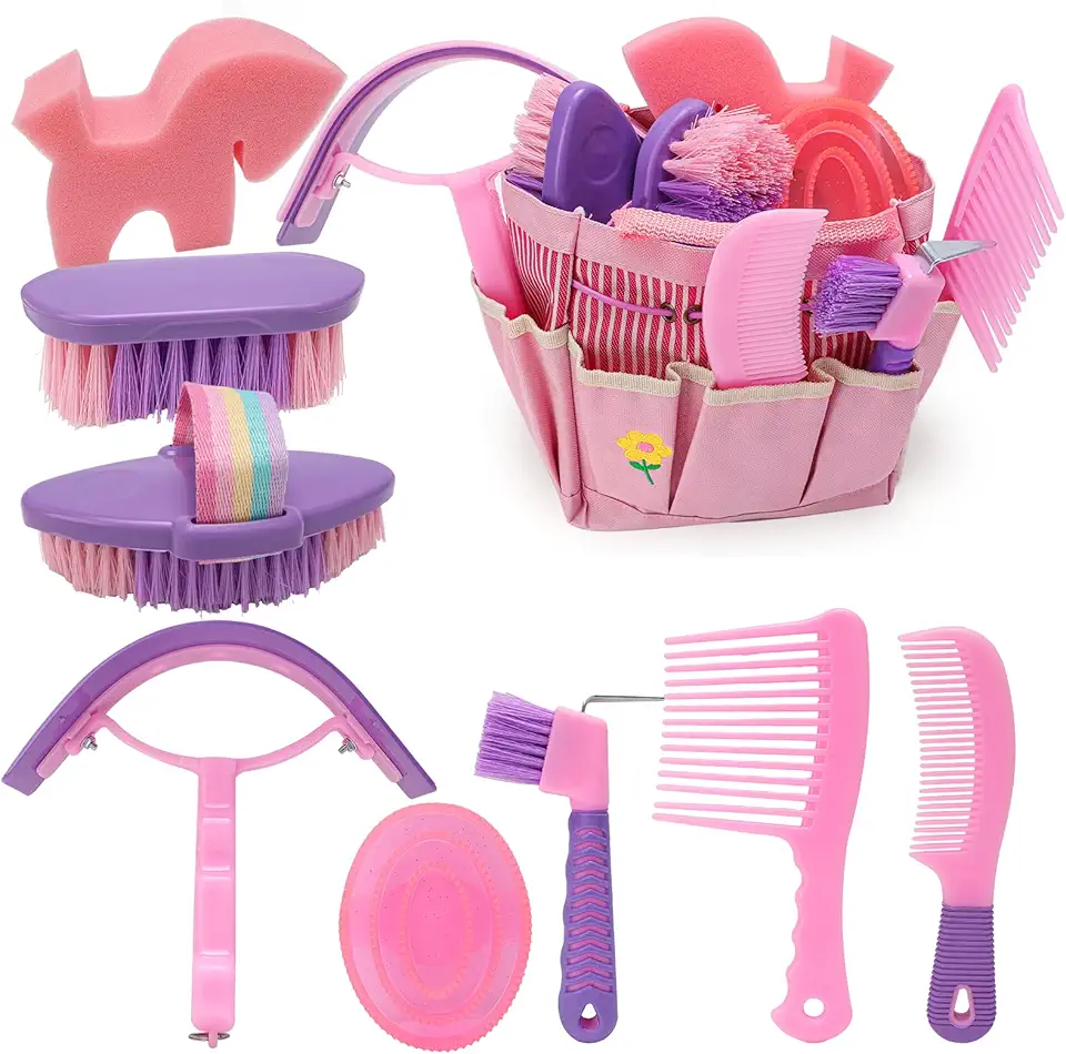 Groomingkit för barnhästar