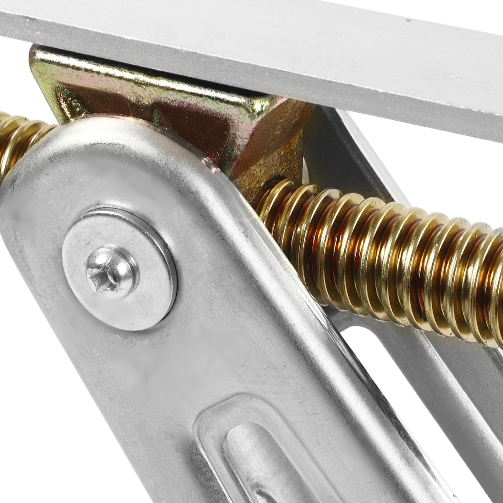 Dilwe Stabilizator Przyczepy Żelazny Podnośnik Stabilizujący RV Wysokość od 105 do 520 Mm Udźwig 2200 Funtów Składane Wsparcie Parkowania Pod Kątem 90 Stopni dla Przyczepy Kempingowej Kamper Przyczepa