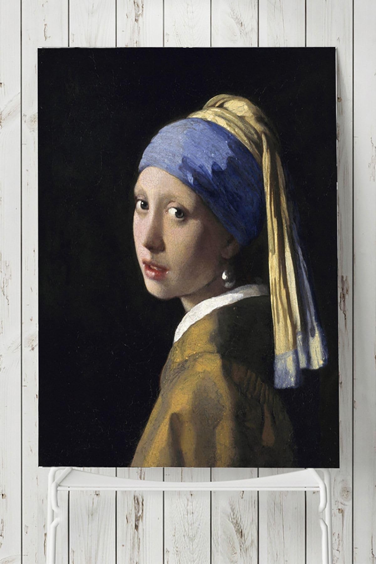 Postermanya (pster5841) Johannes Vermeer - İnci Küpeli Kız Sanatsal Poster