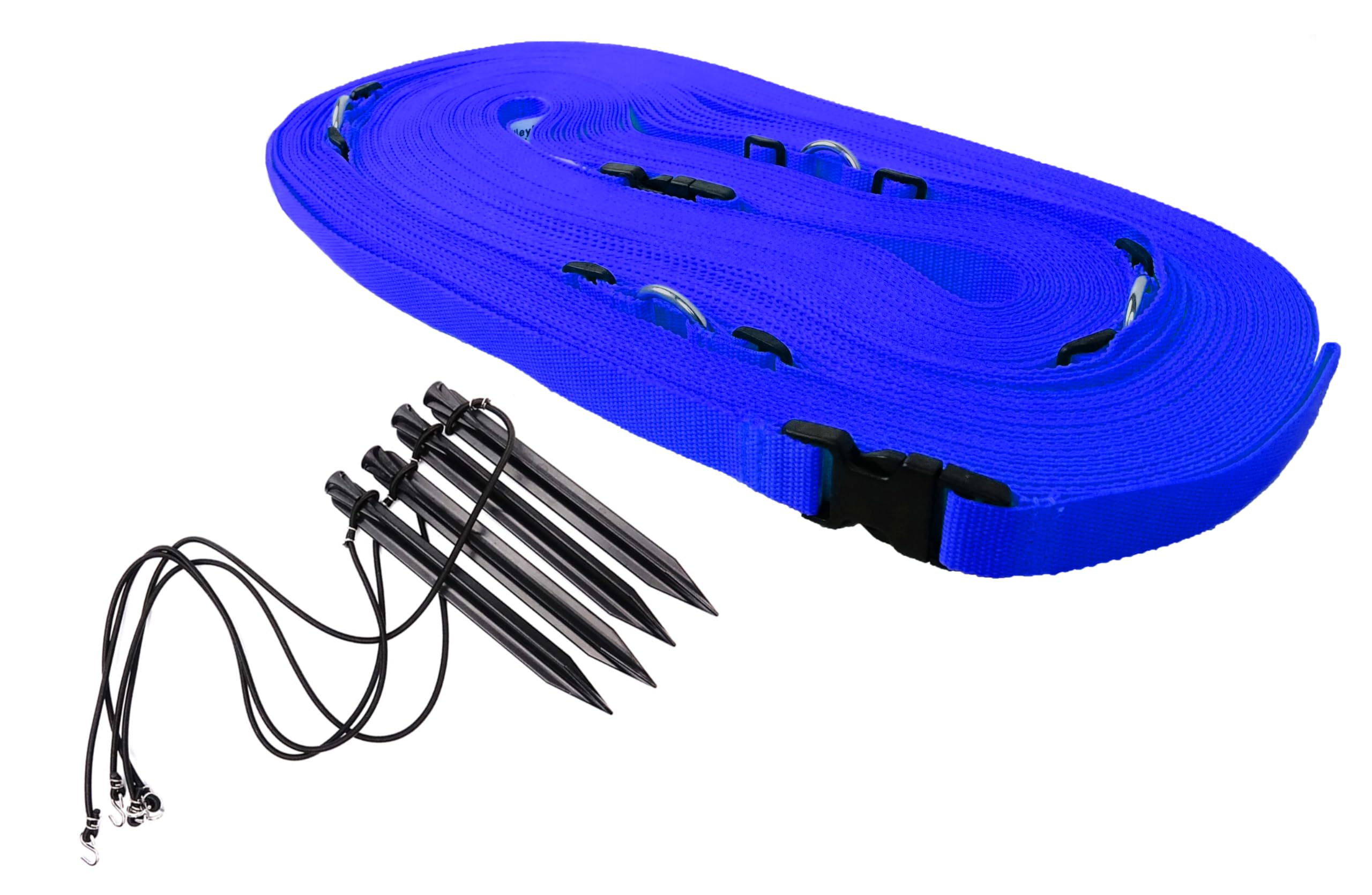 United Volleyball 2" Pro Adjustable Boundary Lines (Hand Winders Not Included)