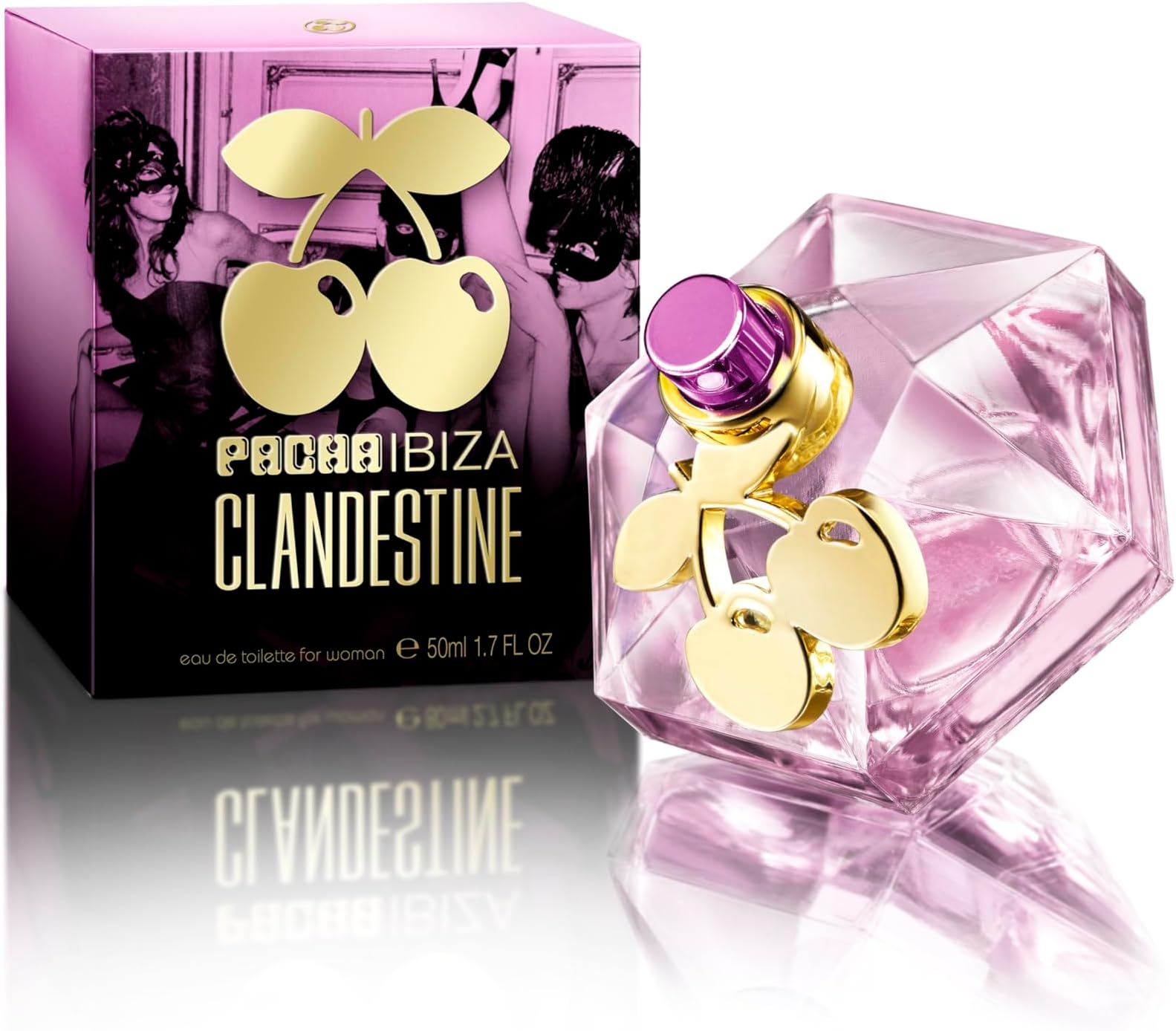 Ibiza Clandestine Eau de Toilette for Women - Long Lasting - Elegant, Sexy and Femenine Fragance - Fruity and Floral Notes - Ideal for Day Wear - 50 ml