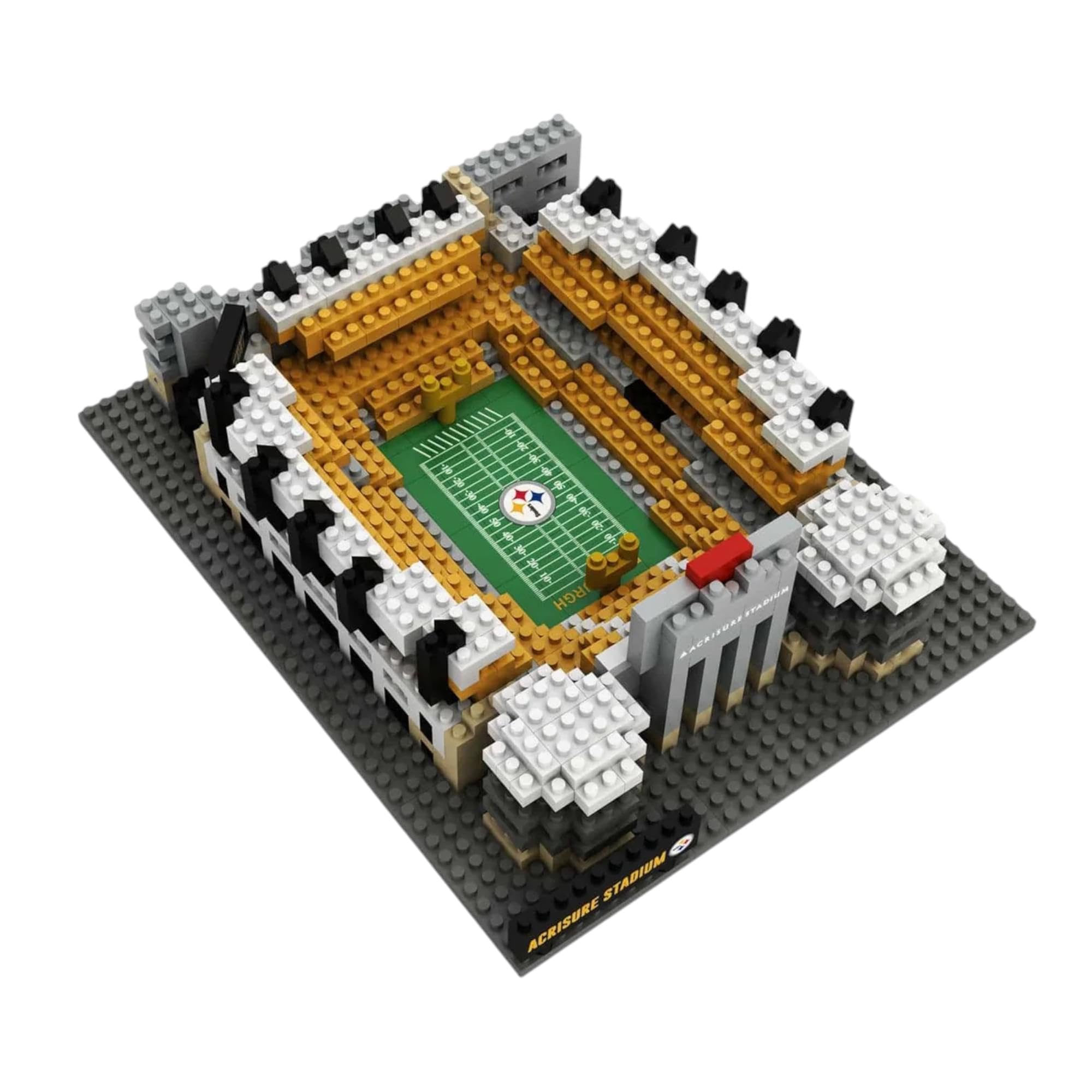 FOCO NFL Unisex-Adult NFL Team Construction Blocks 3D Mini BRXLZ Stadium