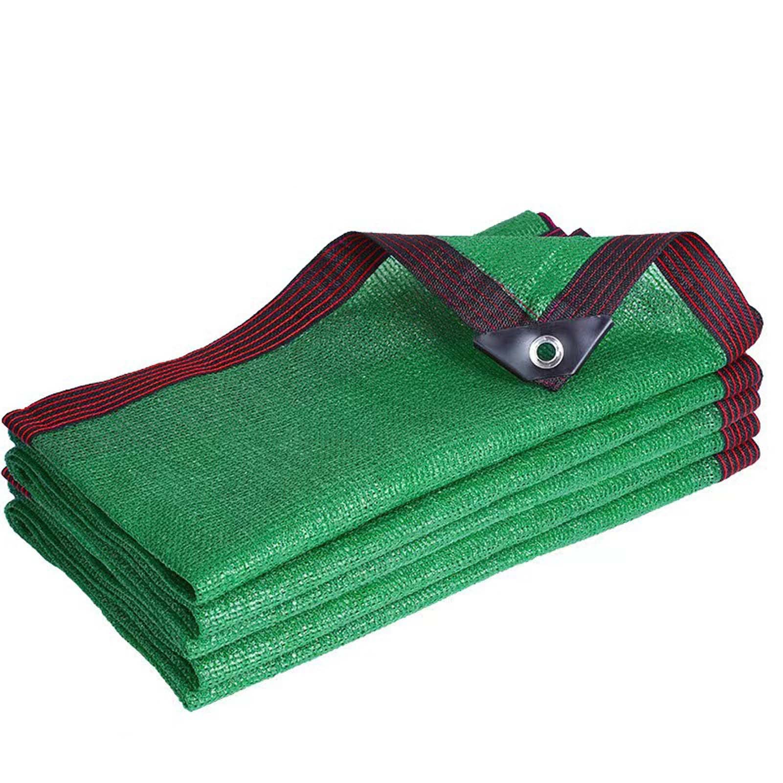 WQPMNYG Shade Cloth 5x9m with Grommets Sunblock Netting for Plants Garden UV Protection Sun Shade Cover for Pergola and Deck Windproof Design 80% Blockage.