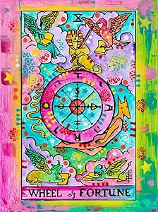Amazon: Tarot - Wheel of Fortune Poster Print - Russo- Exclusive
