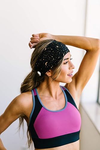 Miniatura 36 de Maven Thread 4" Wide Workout Headbands for Women – Non-Slip Sweatbands for Gym, Running & Yoga Urbano