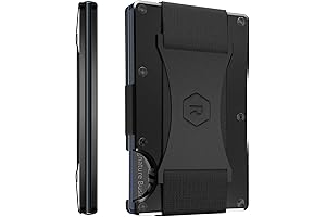 RIDGE Card Holder Wallet: Slim & Secure RFID Blocking Aluminum Card Holder