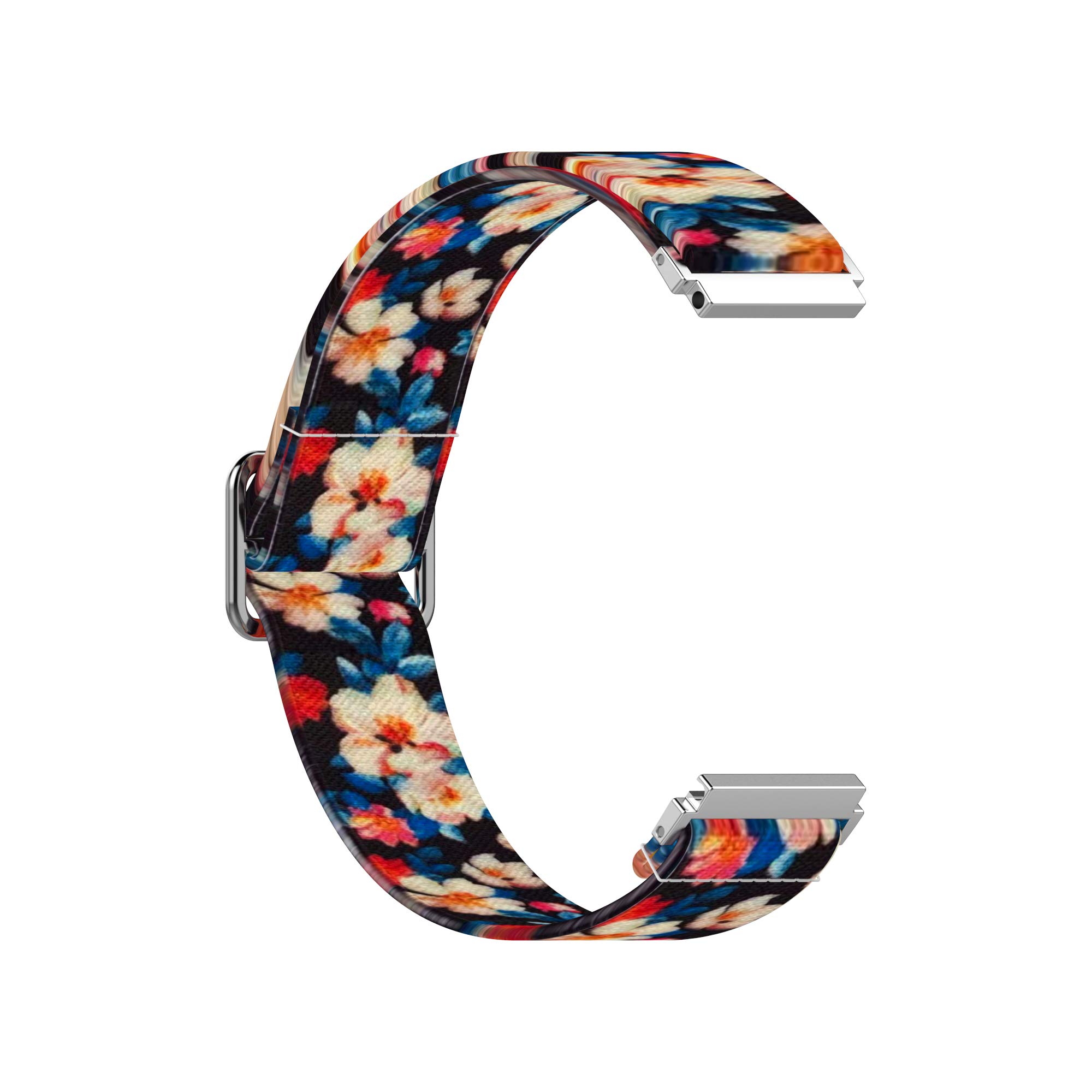 E ECSEM Stretchy Bands Intended for OYV TGW008 Bands, Quick Release Soft Breathable Elastic Watch Strap Wristbands for OYV TGW008 & OYV TGW101 Smartwatch for Women Girls