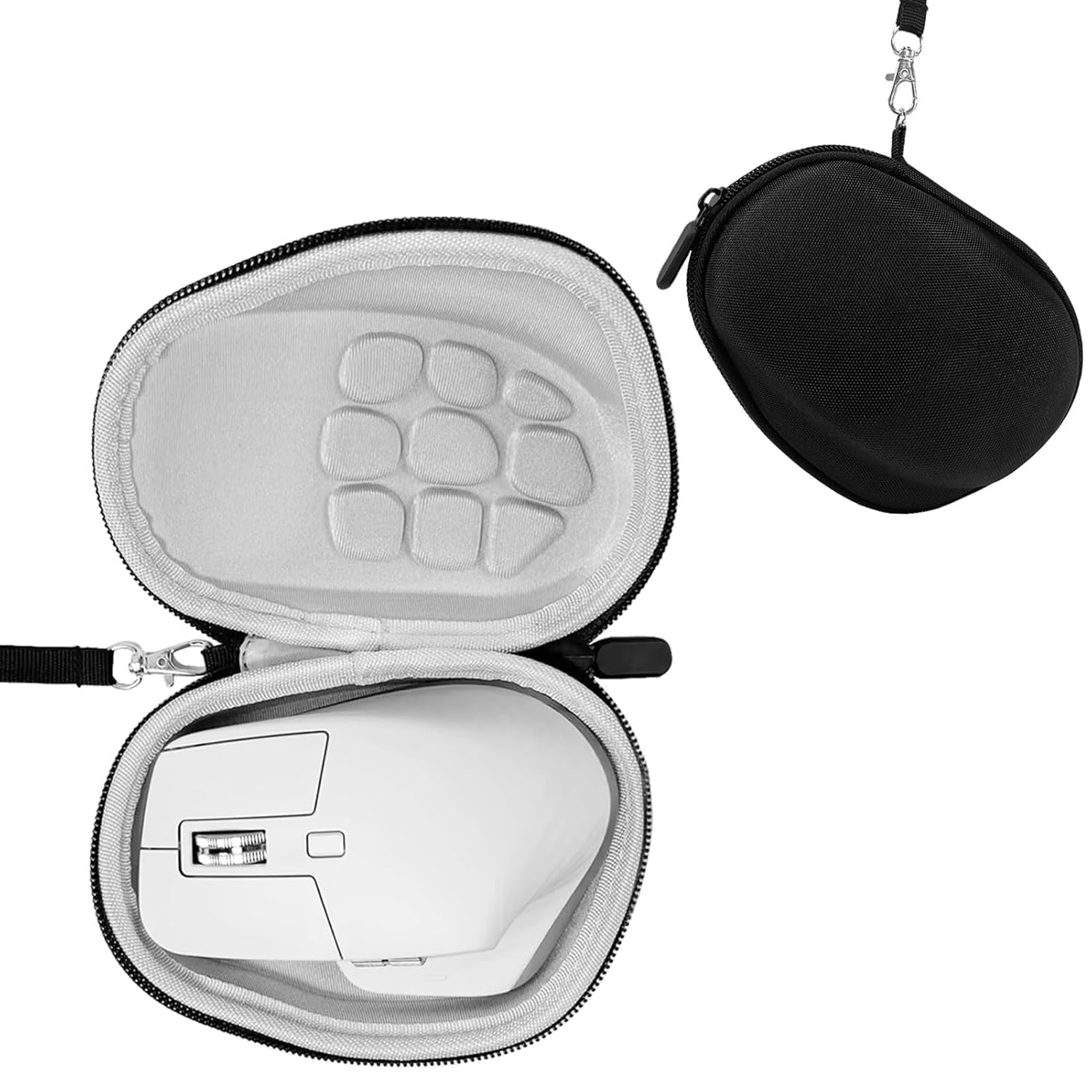 Hard Protective Case for Mouse, Compatible with Logitech MX Master 3 / 3S,Travel Pouch for Wireless,Storage Bag Organizer for Bluetooth Mouse-picture-20