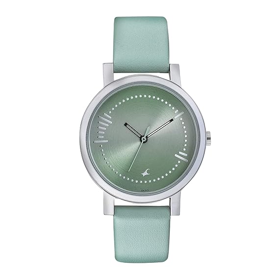 Fastrack Sunburn Analog Green Dial Womens Watch-6213SL01 / 6213SL01/NP6213SL01