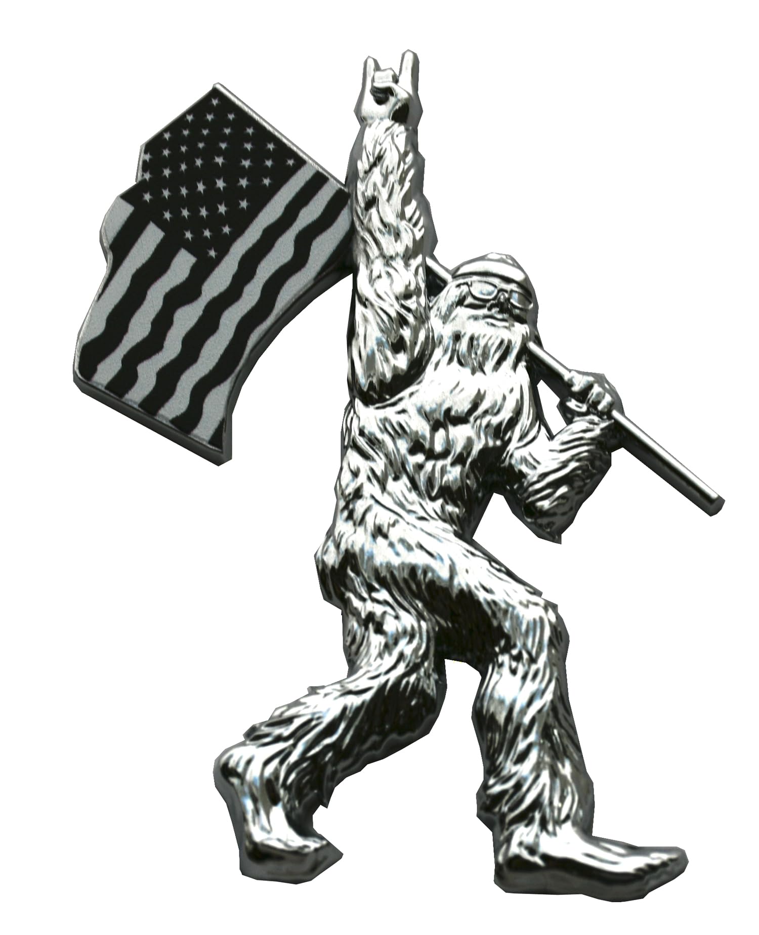 DecalRoom Sasquatch 3D Badge Emblem