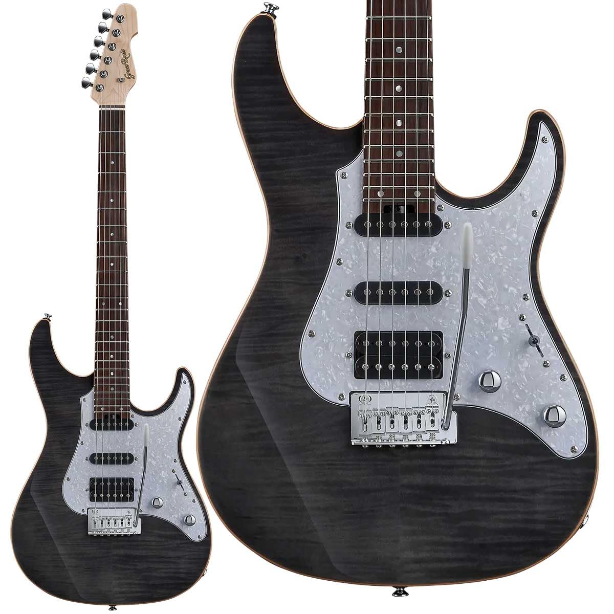 Amazon.co.jp: GrassRoots G-SNAPPER-CTM STBK Electric Guitar See