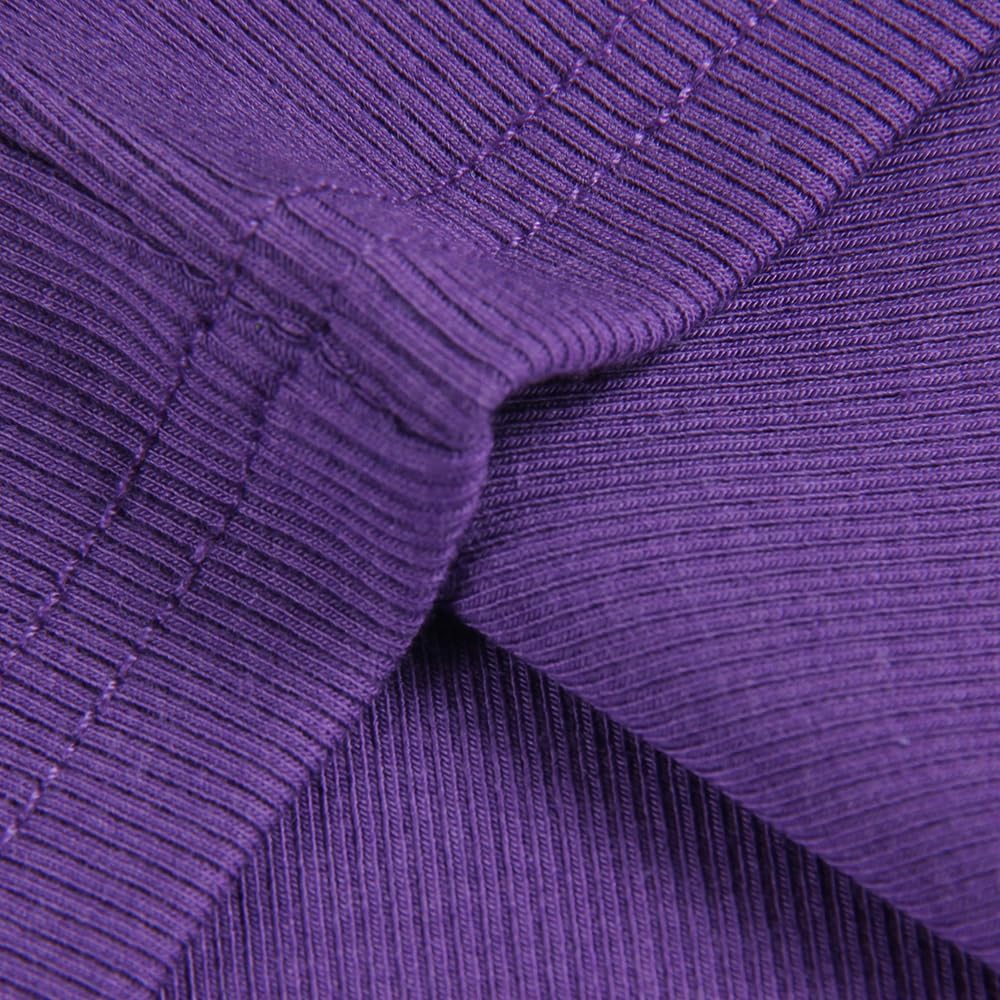 GEMBERA Womens Sleeveless Racerback High Neck Casual Basic Cotton Ribbed Fitted Tank Top - Image 6