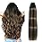 SUYYA Tape in Hair Extensions Human Hair Balayage Natural Black to Chestnut Brown 12 Inch 40g/pack 20pcs Straight Seamless Skin Weft Tape in Real Human Hair Extensions(12inch P1B/6/T1B)