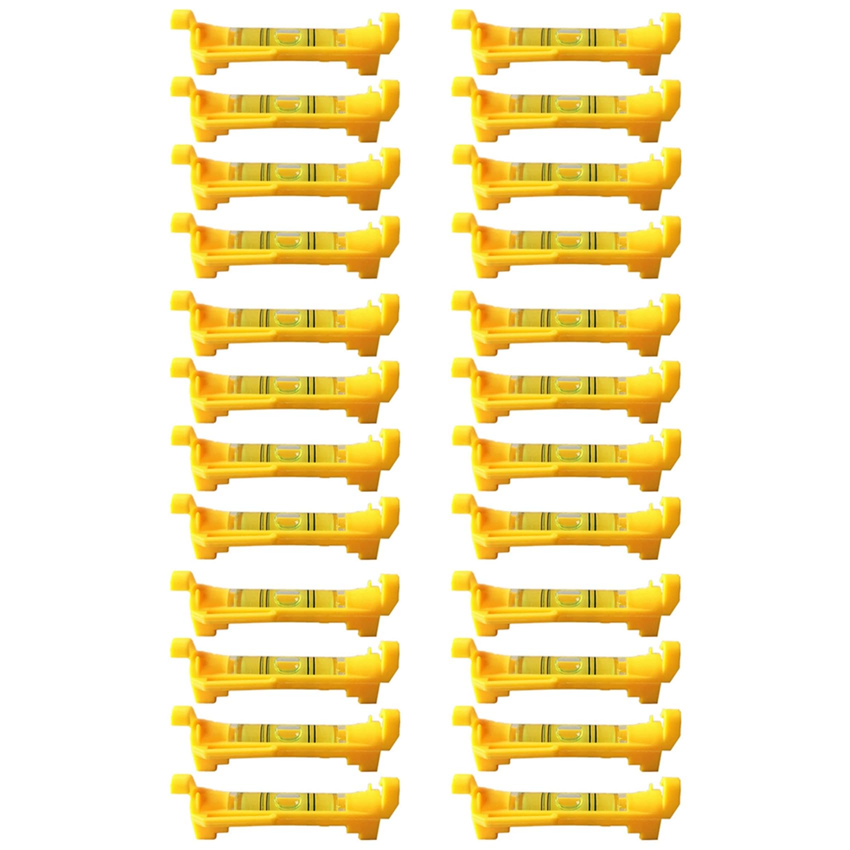 Jnchdghwa Yellow 24Pcs String Level Hanging Line For Leveling Surveying, Building Trades, Bricklaying, Etc. (Yellow)