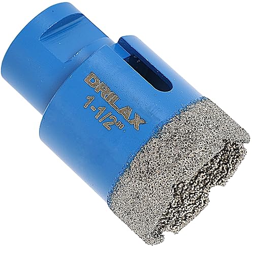 Sierra perforadora de diamante de 1-12 pulgadas para amoladoras angulares, mampostería, hormigón, granito, cuarzo, porcelana, cerámica, ladrillo,