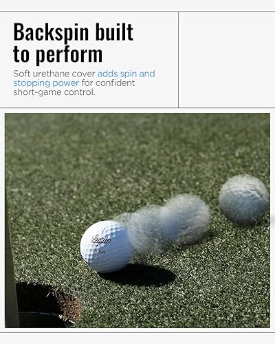 Miniatura 6 de Legato Pelotas de golf, LTX 3085  Diseñadas para ayudar a los golfistas a romper 90  Distancia maximizada con sensación más suave  3 piezas