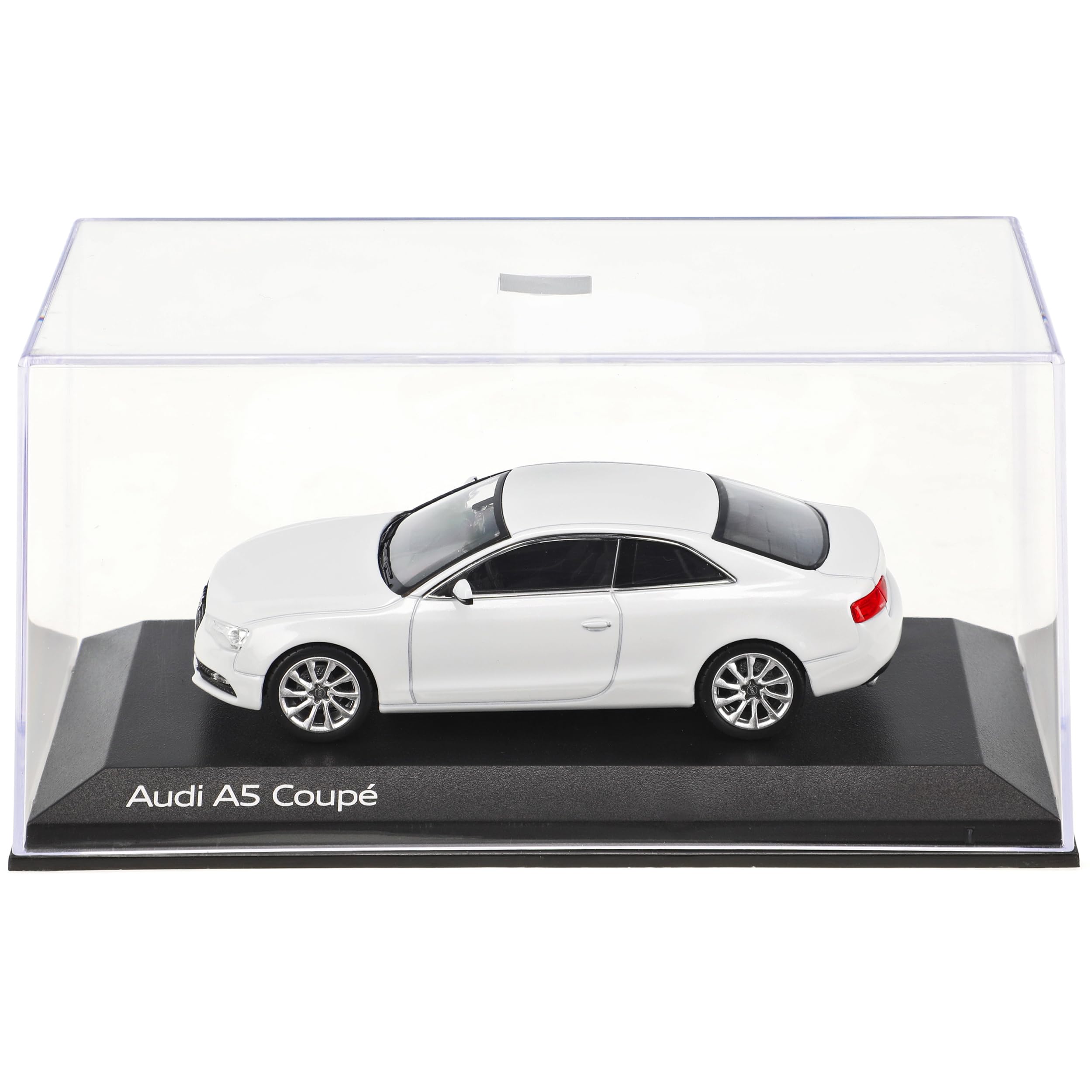 Norev A*U*D*I A5 Coupe Glacier Weiss Facelift Ab 2011 1/43 Modell Auto mit individiuellem Wunschkennzeichen