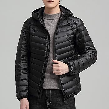JEShifangjiusu Men'S Packable Down Jacket Lightweight Winter