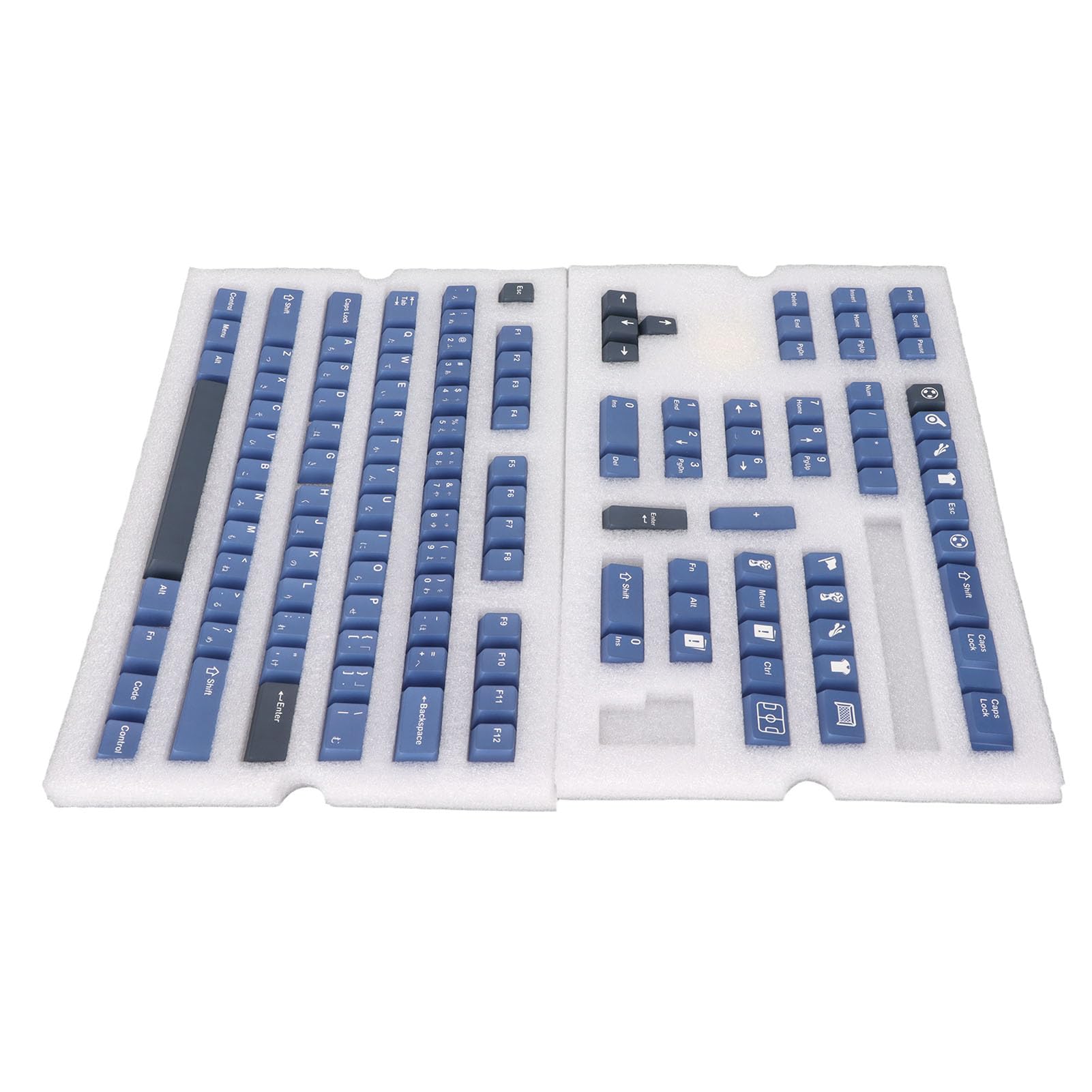 Ejoyous Japanese PBT Keycaps 128 Tasti, Cherry Height (Inoltrare)