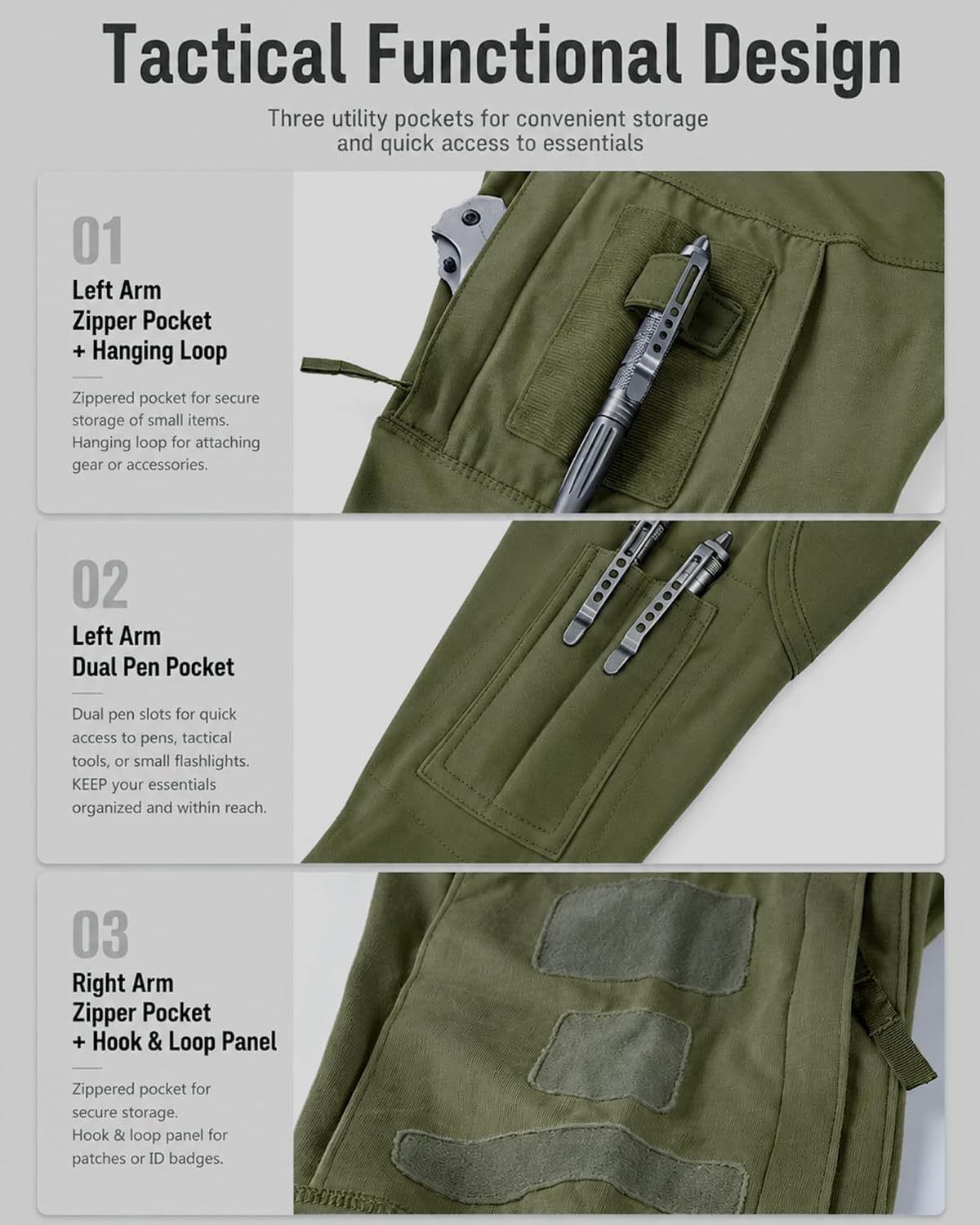 Men's Tactical Long Sleeve Combat Shirt 1/4 Zip Cotton Knitted Top | Lightweight Slim Fit Breathable Military Army Shirt|Outdoor Hiking Fishing Airsoft Paintball|Elbow Protection