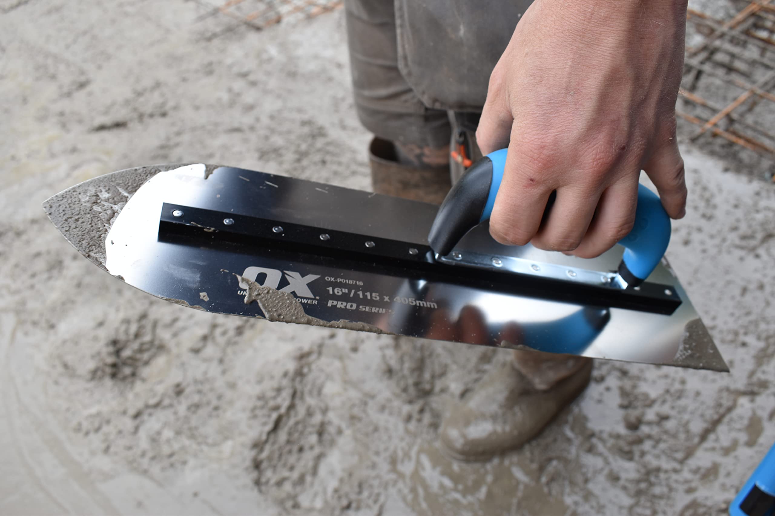 OX Pro Pointed Flooring Trowel - 16" / 400mm