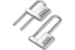 Gisafai 4 Digit Combination Gym Metal Cabinet Lock