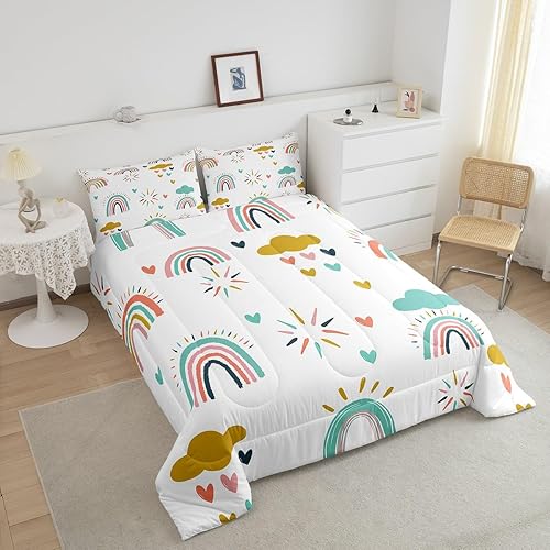 Miniatura 10 de jejeloiu Juego de ropa de cama de camuflaje de tamaño matrimonial, juego de edredón de camuflaje para niños y niñas, moderno arte abstracto, juego