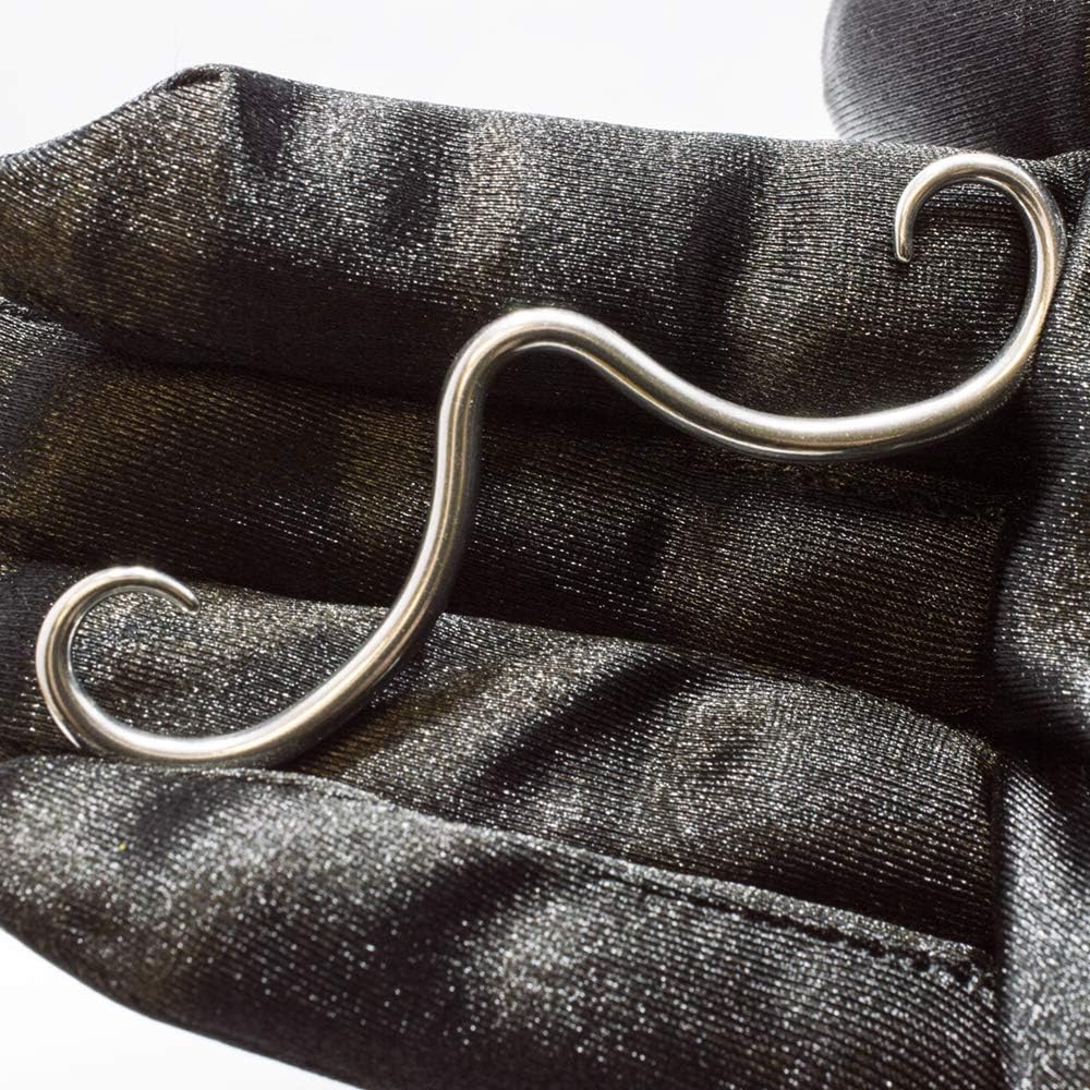 ZS Anneau De Septum Moustache Acier Inox 316L 14g - Piercing Fantaisie Humoristique