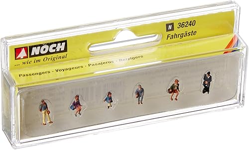 Noch 36240 Pasajeros en bancos Figuras escala 6N