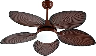 Tropical Ceiling Fans With Lights       / Buy 52 Tropical Style Ceiling Fan Light Palm Island Ceiling Fan With Retro Rope Switch Five Hand Carved Reversible Blades Wooden Leaf Blades Ceiling Fan With Remote Pull Chain Online In Indonesia B0924kgx5m / The larger paddle fan blades are able to push ample amounts of air while providing additional aesthetics to your space.