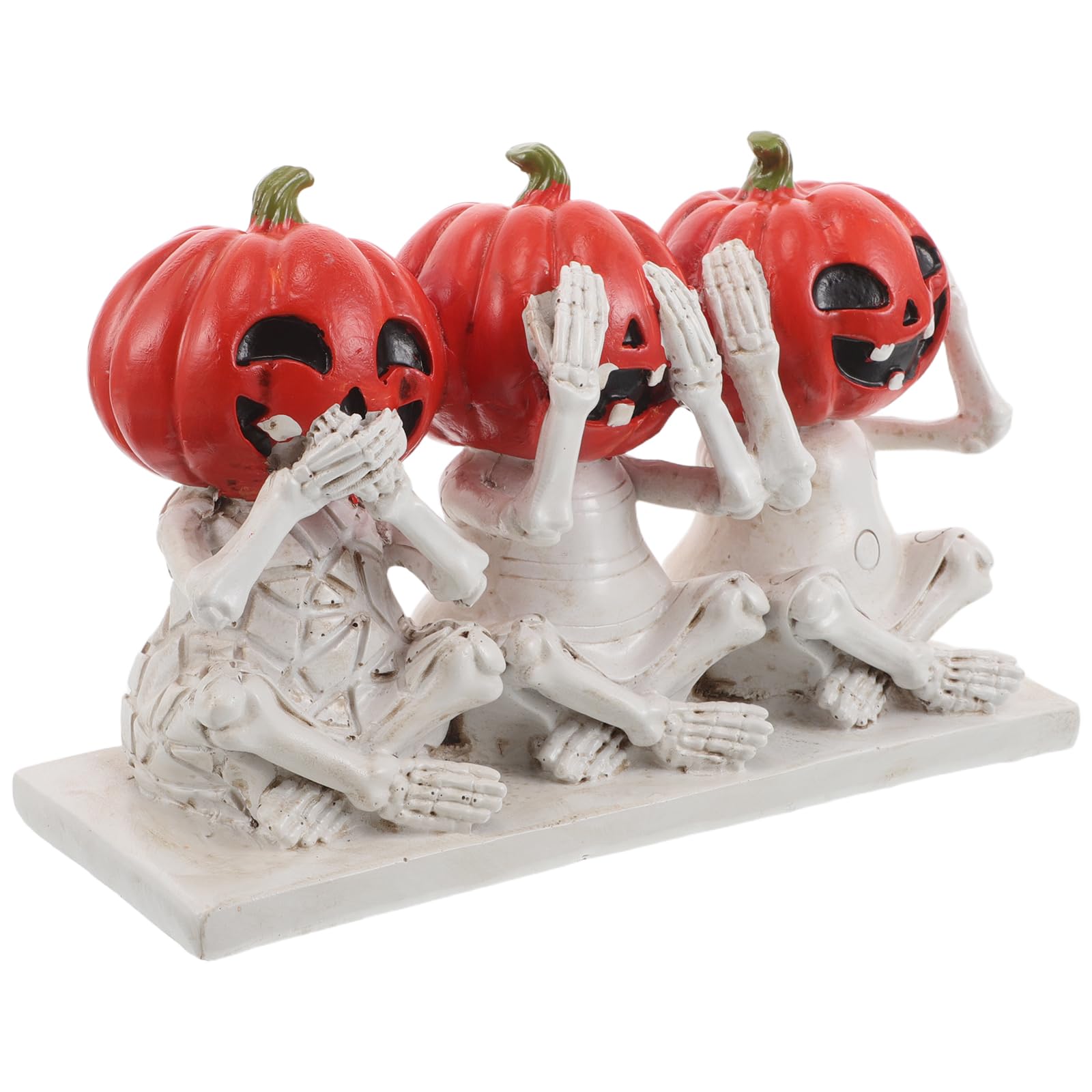 Décoration de citrouille en résine durable pour éviter les courges qui pourrissent à Halloween
