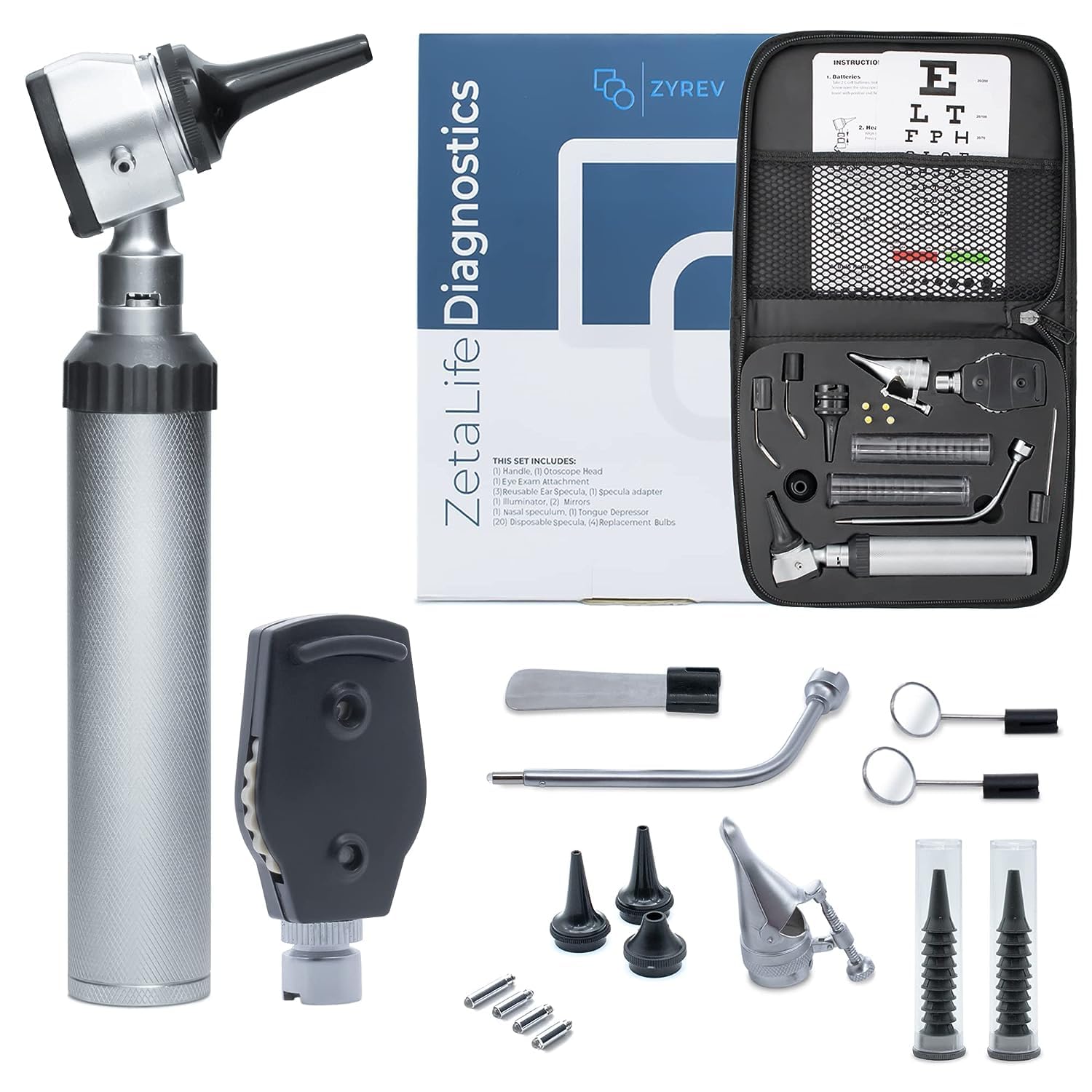 Amazon.com: ZetaLife Otoscope Set
