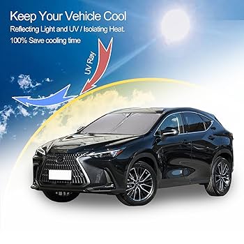 Amazon.com: Front Windshield Sunshade for Lexus NX 2022 2023