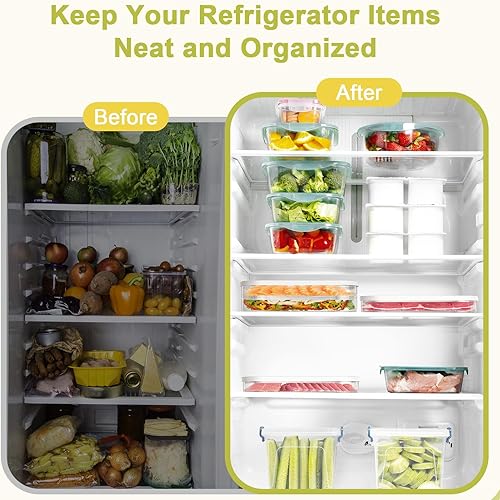 Miniatura 5 de Recipiente apilable para carne de delicatessen con ranura de drenaje y tapa de silicona, recipientes de almacenamiento transparentes para