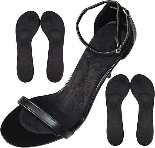 Plantillas acolchadas de tacón alto de 34 de longitud para mujer, plantilla de gel de silicona para zapatos de vestir, alivio del dolor, evita