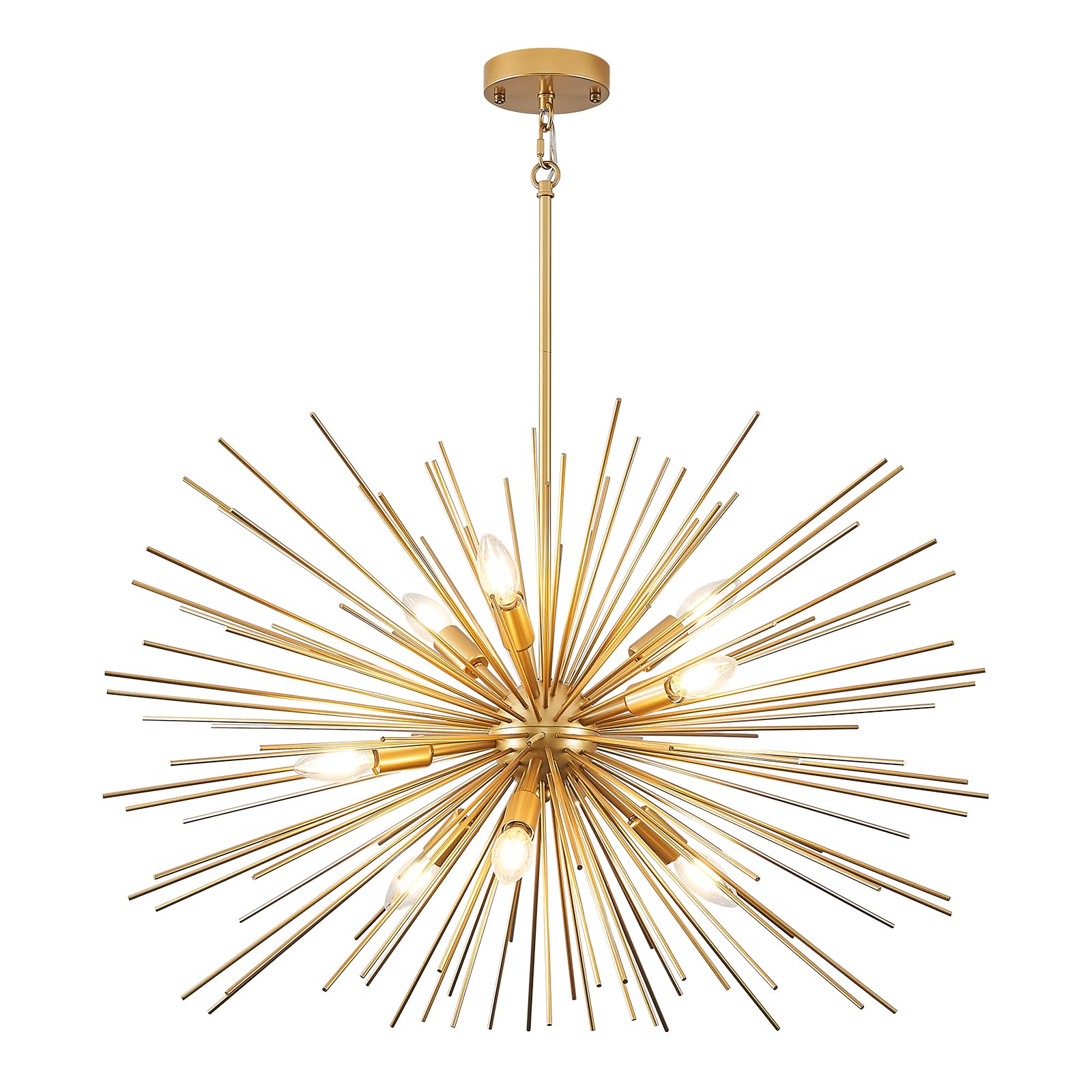 Photo 1 of FookChak 32in Gold Sputnik Chandelier