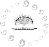 Vista 13 de Memsion Kit de estiramiento de orejas, 54 piezas, 14 calibres 00, kit de piercings