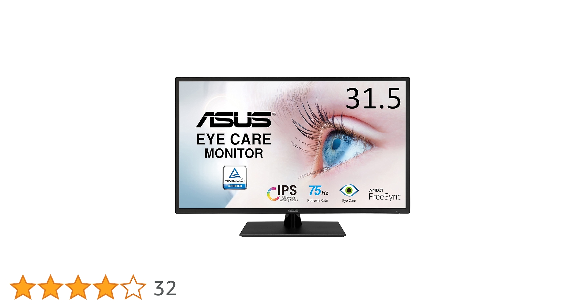 ASUS モニター Eye Care VA329HE-J 31.5インチ ASUS VA329HE 31.5