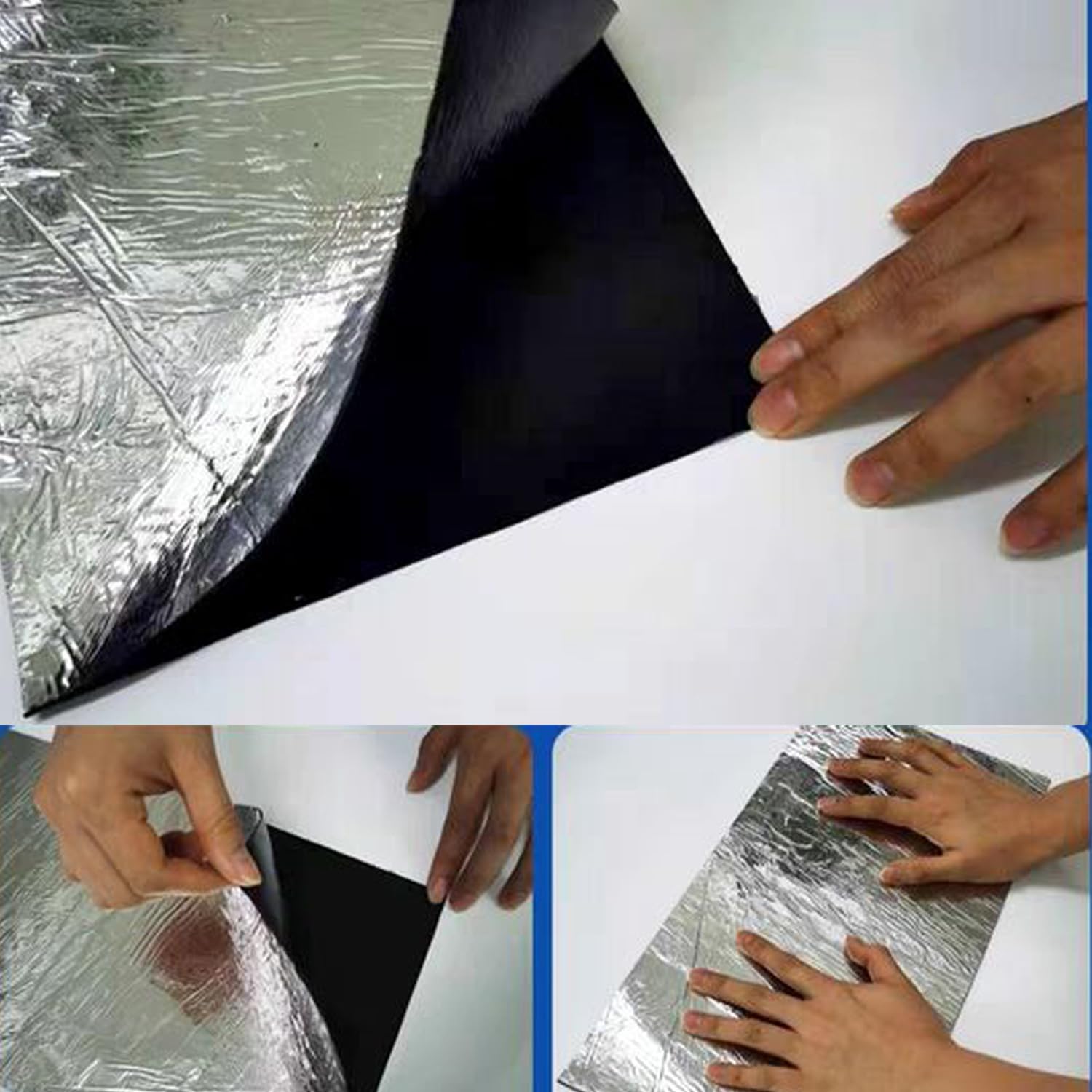 Taśma bitumiczna do naprawy folii aluminiowej, uniwersalna butylowa taśma uszczelniająca do użytku na zewnątrz, wodoodporna samoprzylepna taśma do naprawy dachu, izolacja cieplna, do nieszczelności d
