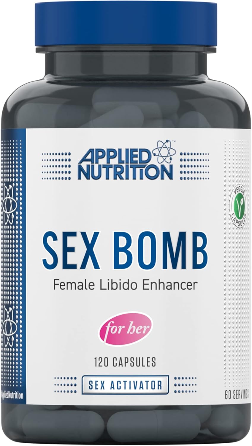 Applied Nutrition Sex Bomb for Her Libido Booster for Women, Female