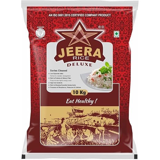 PANCHAMRUTHA Deluxe Jeera Rice 10Kg