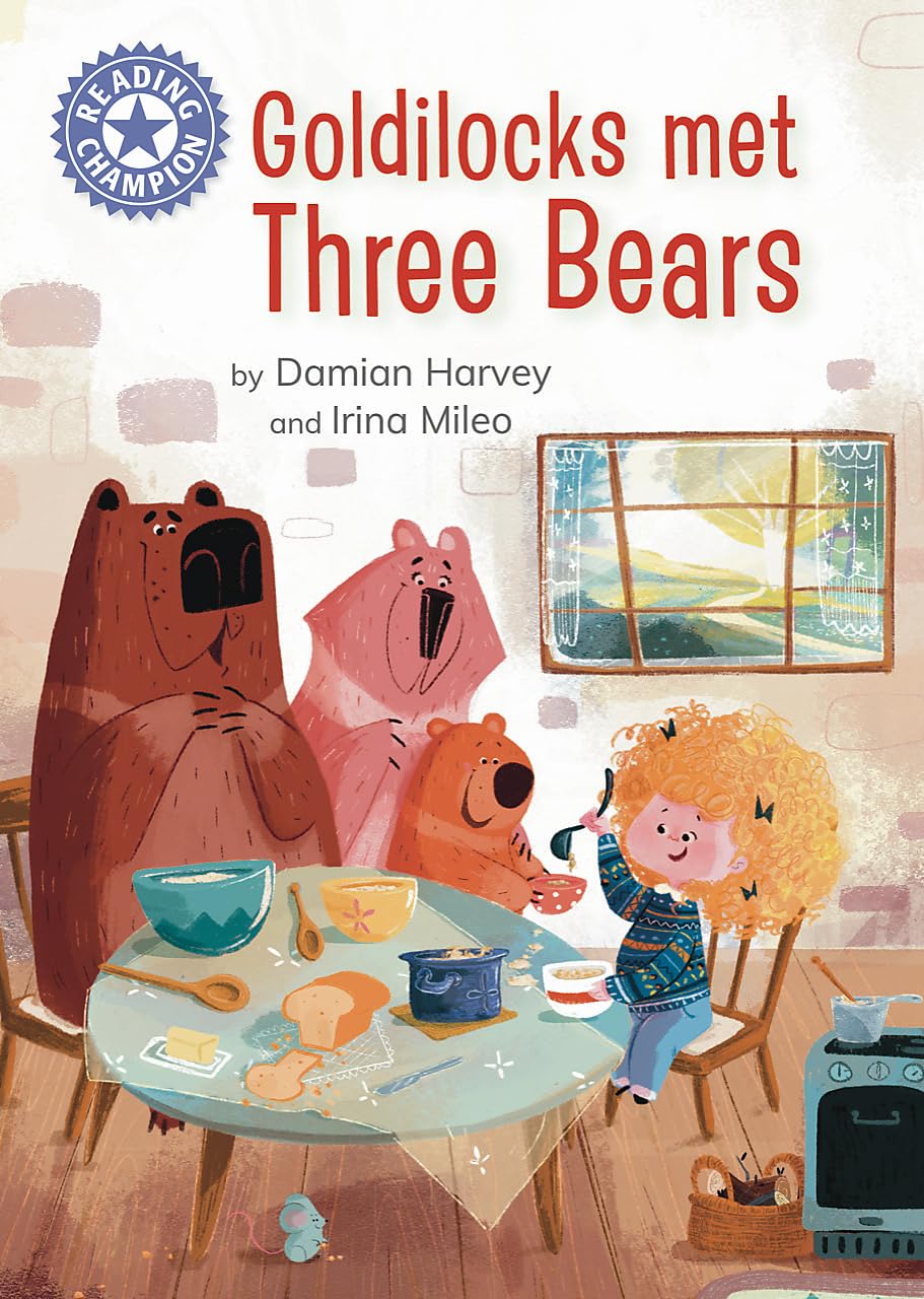 Reading Champion Goldilocks Met Three Bears by Damian Harvey PAPERBACK