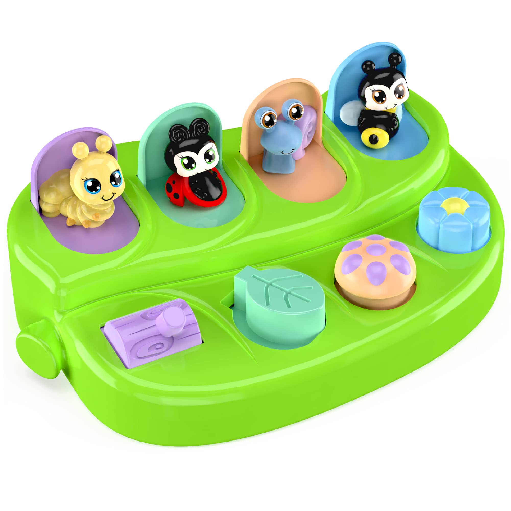 Buy Montessori Pop Up Cause and Effect Toy for 9 Month Old +, Early