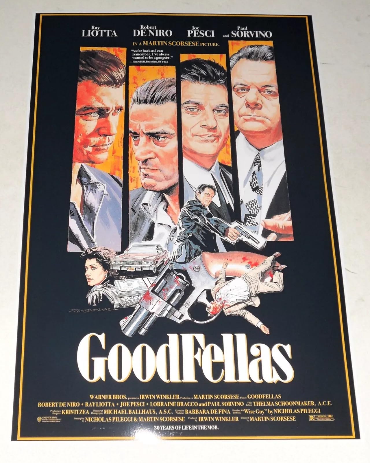 Amazon.com: Cleveland Vinyl Goodfellas DeNiro/Pesci/Liotta Poster