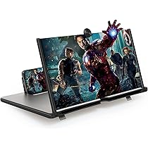 LAC FUTURE Lente Ingrandimento Smartphone 12″ HD – Idee Regalo Uomo Compleanno – Schermo Ingranditore per Cellulare – Accessori Cellulare Ragazzo