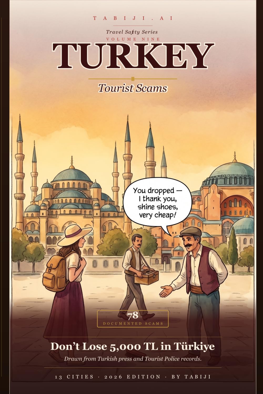 Turkey Tourist Scams 2026: 78 Real Scams Across Istanbul, Cappadocia, Antalya & 10 More Cities — Drawn from Turkish News Reports and Tourist Police Records